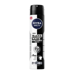 Nivea Deo Spray For Men Black & White Invisible Original 200 ml