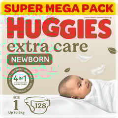 Huggies Extra Care Jumbo Box (1) 128pcs
