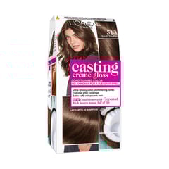 L'Oréal Casting Crème Gloss Conditioning Color With No Ammonia 513 Iced Truffle
