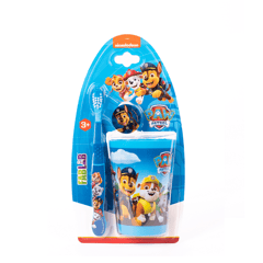 Nickelodeon Kids Tooth Brush Paw Patrol With Glass