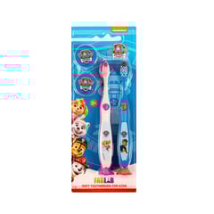 Nickelodeon Tooth Brush Paw Patrol With Cover And Base 2 Brushes