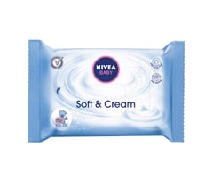 NIVEA Baby Wipes Soft & Cream Alcohol Free