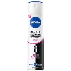 Nivea Deo Spray For Women Invisible Black & White Clear 150 ml