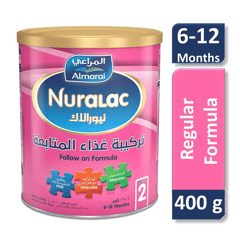 نيورالاك حليب أطفال رقم (2) 400 جم