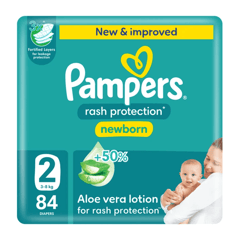 Pampers (2) Newborn 3-8 Kg Mega Pack 84 Diapers
