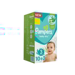 PAMPERS (3) baby dry 6-10 kg