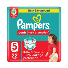 Pampers Pants (5) 12-18 Kg 22 Diapers