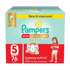 Pampers Premium Care Pants (5) 12-18 Kg 76 Diapers
بامبرز عناية مميزة كلوت لوشن الصبار (5) 12-18 كيلو 76 حفاضة