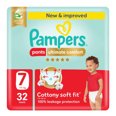 Pampers Premium Care Pants (7) 17+ Kg 32 Diapers