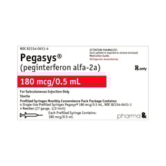 Pegasys 180Mcg/0.5Ml Injection