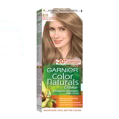 جارنييه صبغة شعر كولور ناتشرالز أشقر فاتح رمادي عميق 8.11