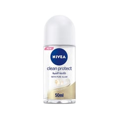 Nivea Deo Roll on Clean Protect For Women 50 ml
نيفيا مزيل عرق للسيدات رول أون كلين بروتيكت 50 مل