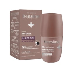 Beesline Whitening Antiperspirant Roll On Deo Super Dry Powder Soft 50Ml