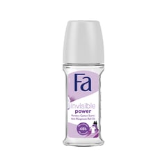 Fa Deo Roll On Invisible Power With Powdery Cotton 50 ml
فا مزيل عرق رول أون انفيسيبل باور نعومة القطن 50 مل