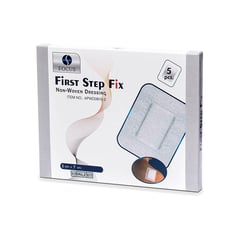 First Step Fix Non-Woven Dressing 5X7Cm 5pcs