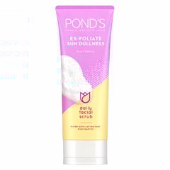 Pond's Bright Beauty Ex-Foliate Sun Dullness Daily Facial Scrub 100g
بوندز برايت بيوتي مقشر يومي للبشرة الناتج عن الشمس 100 جم