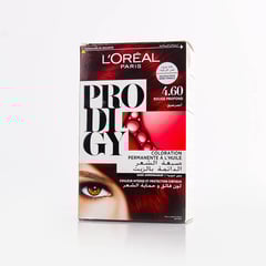 Prodigy Hair Color 4.6 Carmin Dark Red