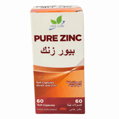 Pure Zinc 30 mg 60 Capsules