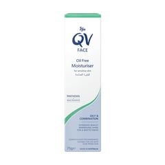 Qv Face Oil Free Moisturizing Cream 75g
كيو في كريم مرطب الوجه خالي من الزيوت 75 جم