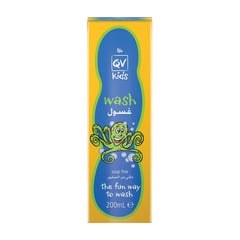 Qv Kids Wash With Vitamins A And E Free Soap 200 ml