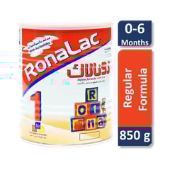 رونالاك حليب أطفال رقم 1 من عمر 0-6 شهر 850 جم