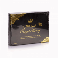 العسل الملكي أكياس رويال جيلي والجينسنغ الأحمر