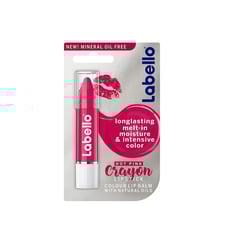 Labello Crayon Lipstick Colour Lip Balm Hot Pink 3G