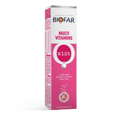 BIOFAR MULTI VITAMINS KIDS 20 TABLET
 بيوفار فيتامينات متعددة لأطفال 20 قرص