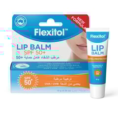 Flexitol Lip Balm Spf50+ 10Gm