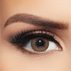 لايالا عدسات لاصقه للعين سويت هازل عبوه بها عدستين