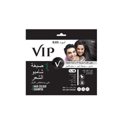 VIP Hair Color Shampoo Black 40 ml