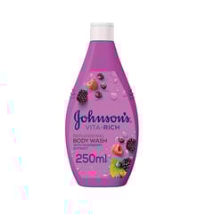 Johnson’s Vita-Rich Replenishing Shower Gel 250 ml
جونسون فيتا ريتش غسول الجسم للنضارة 250 مل