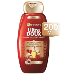 Garnier Ultra Doux Shampoo Castor&Almonds 200Ml