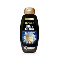 Garnier Ultra Doux Black Charcoal And Nigella Seed Oil Shampoo, 600 Ml
