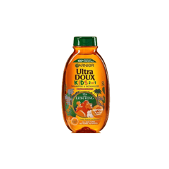 Garnier Ultra Doux Shampoo Kids 2X1 Apricot & Cotton Flower 400Ml