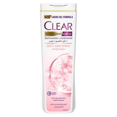 Clear Shampoo 2X1 Soft & Shiny 400Ml