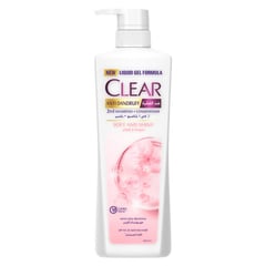 Clear Shampoo 2X1 Soft & Shiny 700Ml