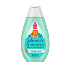Johnson’s Kids Shampoo No More Tangles 300 ml
جونسون شامبو لا تشابك بعد اليوم للصغار 300 مل