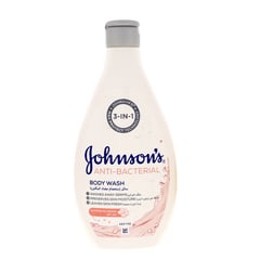 جونسون غسول الجسم المضاد للبكتيريا بخلاصة زهرة اللوز 400 مل 