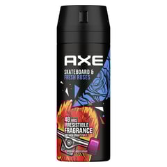 Axe Deo Body Spray For Men Skateboard & Fresh Roses 150Ml