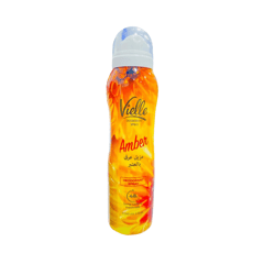 VIELLE DEO SPRAY AMBER 150ml
فييل بخاخ مزيل عرق برائحة العنبر 150 مل