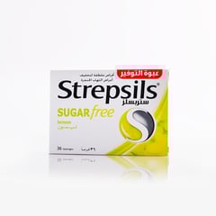 Strepsils Sugar Free 36 Lozenges