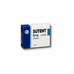 SUTENT 50 MG 28 CAPSULE