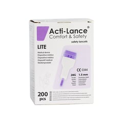 Acti-Lance Diabetic Lancets Universal 28 G 200 Pieces