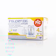 بيك ابر اقلام انسولين 100 ابرة انسيوبن مقاس 32جم