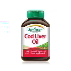 Jamieson Cod Liver Oil with Vitamin A + D3 100 softgel