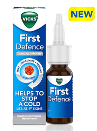 Vicks first defence nasal spray
