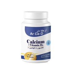 آر كا-دى كالسيوم و فيتامين د 90 قرص