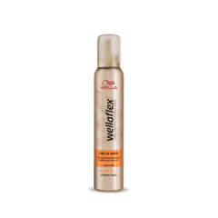 Wellaflex Curls & Waves Strong Hold Hair Mousse 200 ml