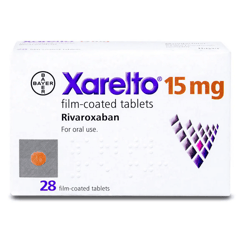 Xarelto 15 mg 28 Tablets